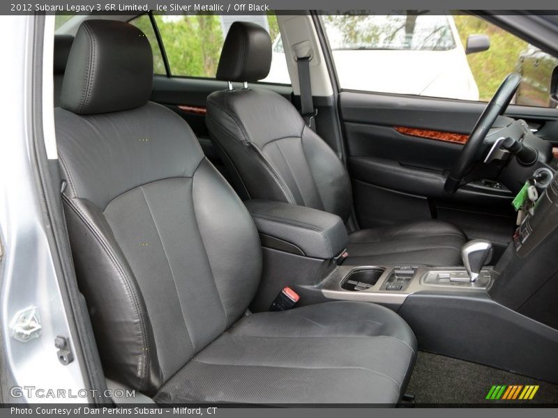 Ice Silver Metallic / Off Black 2012 Subaru Legacy 3.6R Limited