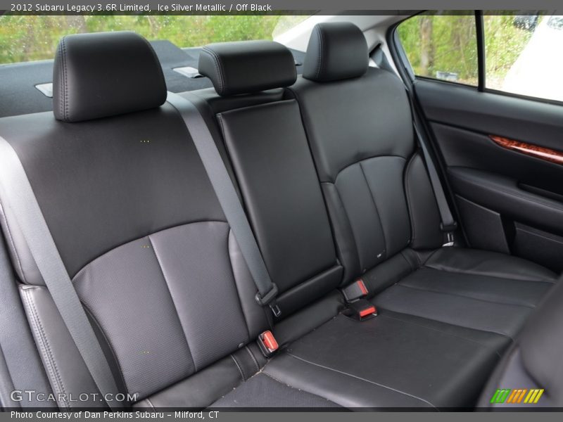 Ice Silver Metallic / Off Black 2012 Subaru Legacy 3.6R Limited