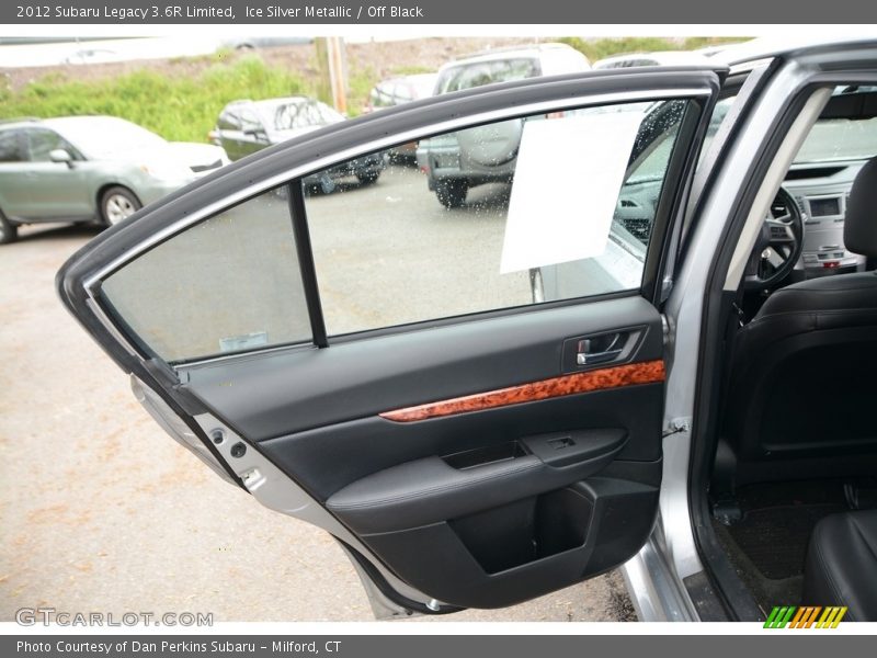 Ice Silver Metallic / Off Black 2012 Subaru Legacy 3.6R Limited