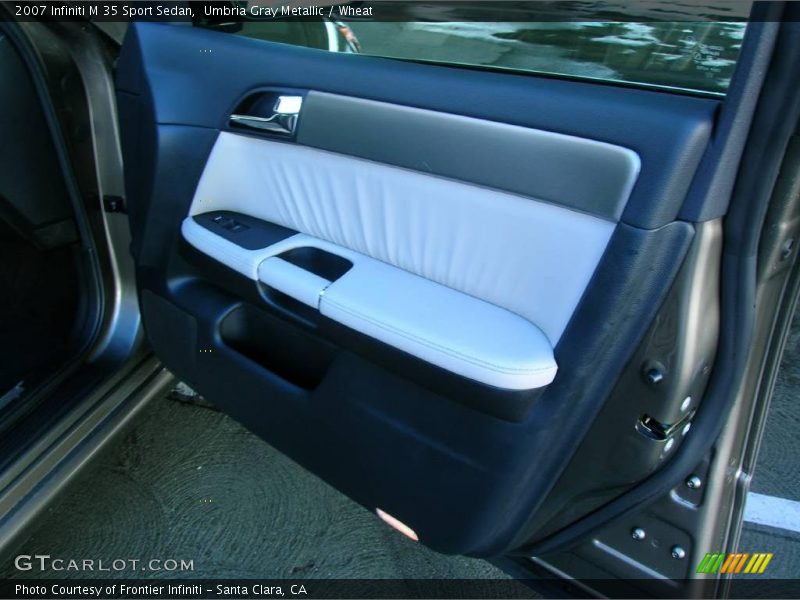 Umbria Gray Metallic / Wheat 2007 Infiniti M 35 Sport Sedan