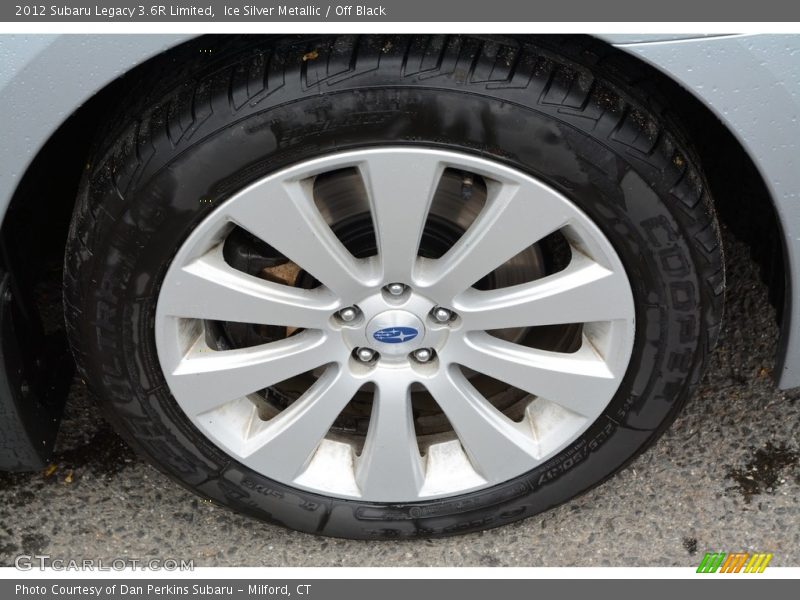 Ice Silver Metallic / Off Black 2012 Subaru Legacy 3.6R Limited