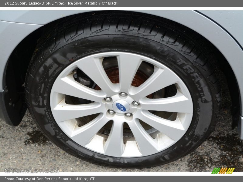Ice Silver Metallic / Off Black 2012 Subaru Legacy 3.6R Limited