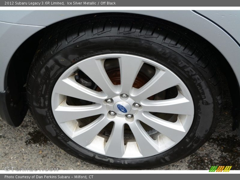 Ice Silver Metallic / Off Black 2012 Subaru Legacy 3.6R Limited