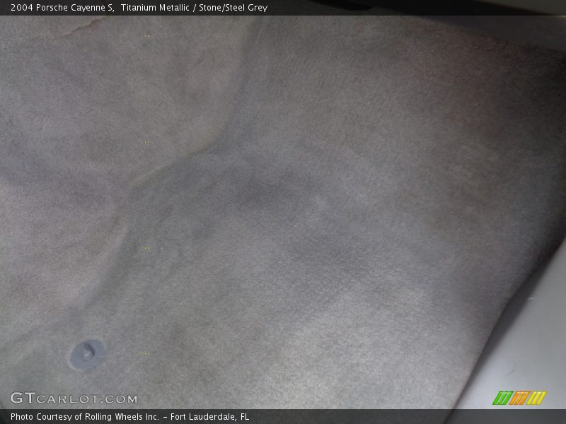 Titanium Metallic / Stone/Steel Grey 2004 Porsche Cayenne S