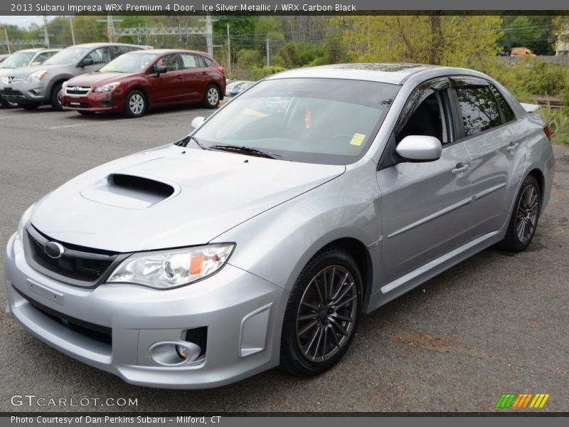 Ice Silver Metallic / WRX Carbon Black 2013 Subaru Impreza WRX Premium 4 Door