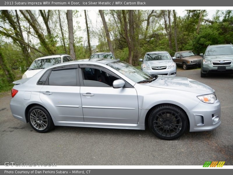 Ice Silver Metallic / WRX Carbon Black 2013 Subaru Impreza WRX Premium 4 Door