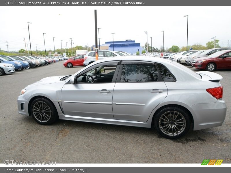 Ice Silver Metallic / WRX Carbon Black 2013 Subaru Impreza WRX Premium 4 Door