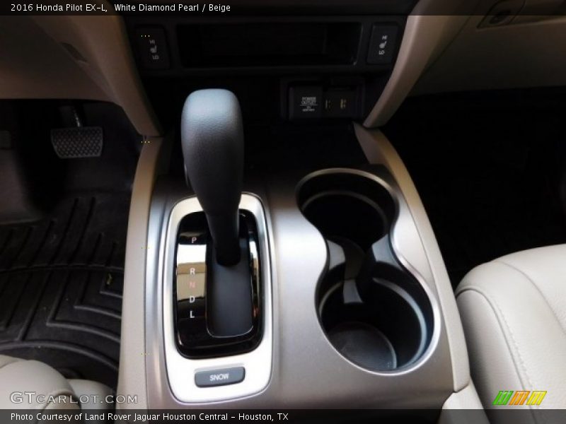 White Diamond Pearl / Beige 2016 Honda Pilot EX-L