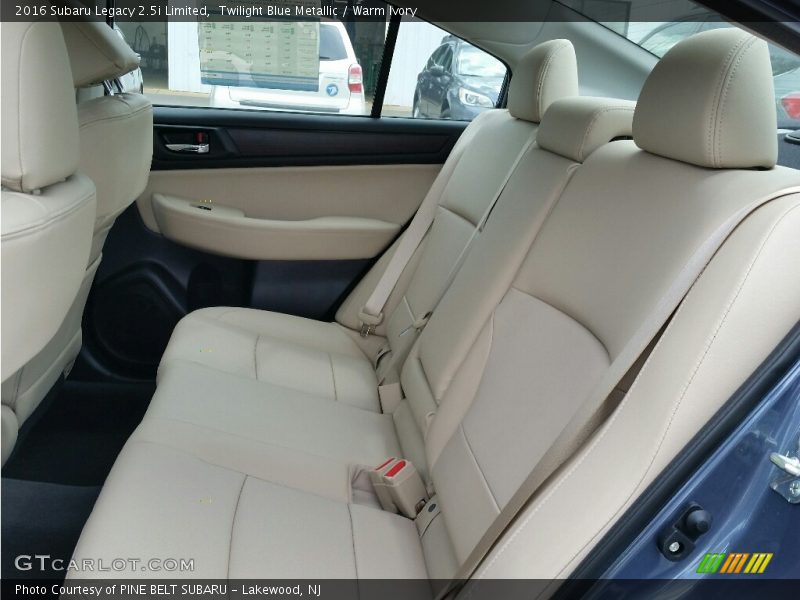 Twilight Blue Metallic / Warm Ivory 2016 Subaru Legacy 2.5i Limited