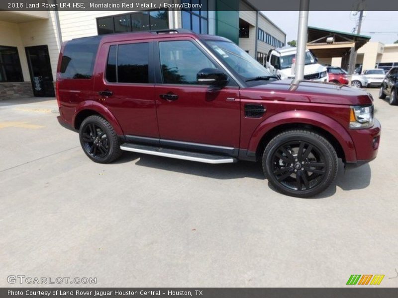 Montalcino Red Metallic / Ebony/Ebony 2016 Land Rover LR4 HSE