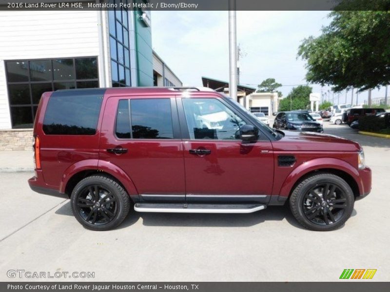 Montalcino Red Metallic / Ebony/Ebony 2016 Land Rover LR4 HSE