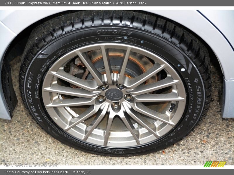 Ice Silver Metallic / WRX Carbon Black 2013 Subaru Impreza WRX Premium 4 Door