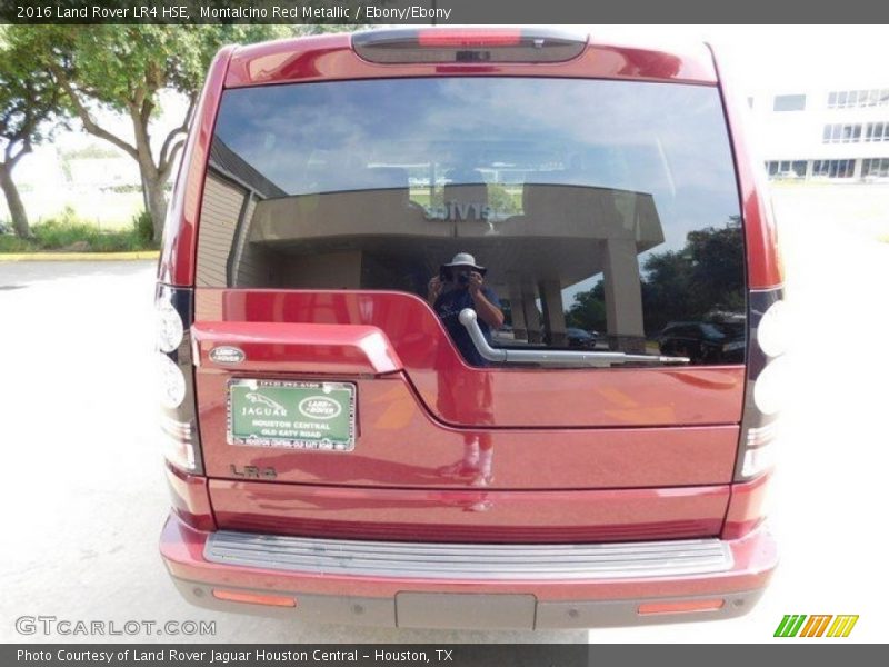 Montalcino Red Metallic / Ebony/Ebony 2016 Land Rover LR4 HSE