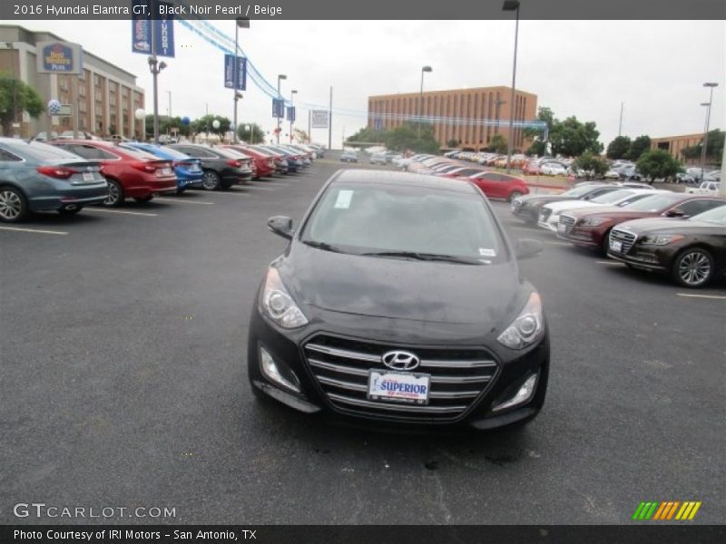 Black Noir Pearl / Beige 2016 Hyundai Elantra GT