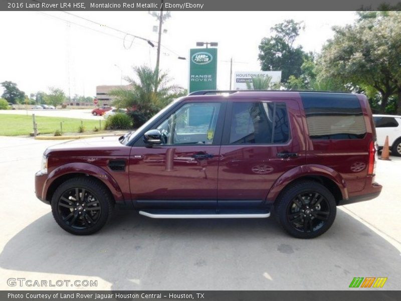 Montalcino Red Metallic / Ebony/Ebony 2016 Land Rover LR4 HSE