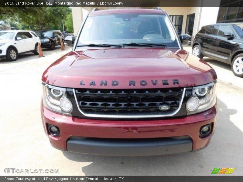 Montalcino Red Metallic / Ebony/Ebony 2016 Land Rover LR4 HSE