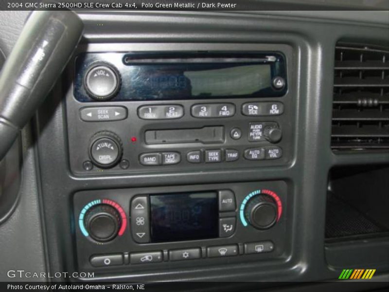 Polo Green Metallic / Dark Pewter 2004 GMC Sierra 2500HD SLE Crew Cab 4x4