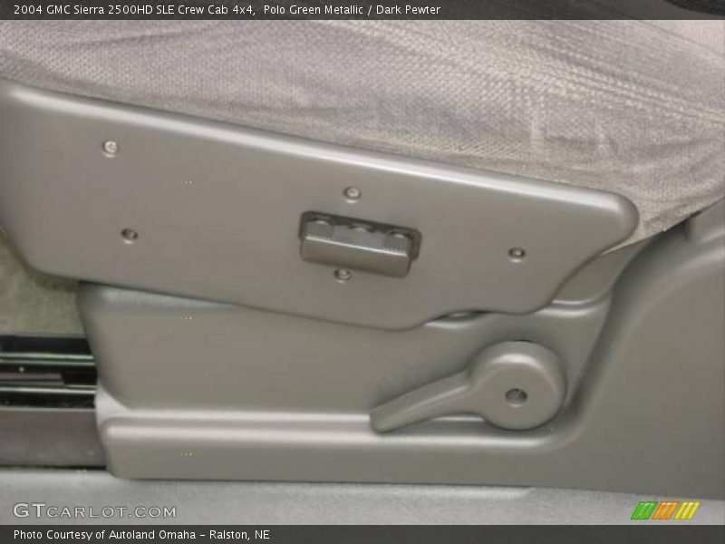 Polo Green Metallic / Dark Pewter 2004 GMC Sierra 2500HD SLE Crew Cab 4x4
