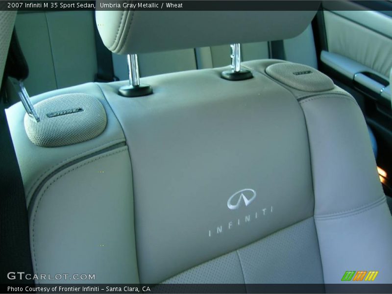 Umbria Gray Metallic / Wheat 2007 Infiniti M 35 Sport Sedan