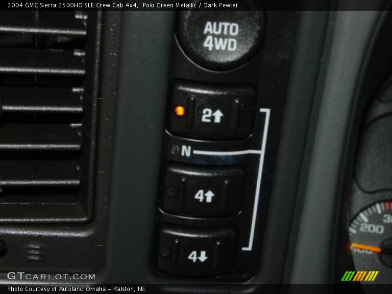 Polo Green Metallic / Dark Pewter 2004 GMC Sierra 2500HD SLE Crew Cab 4x4