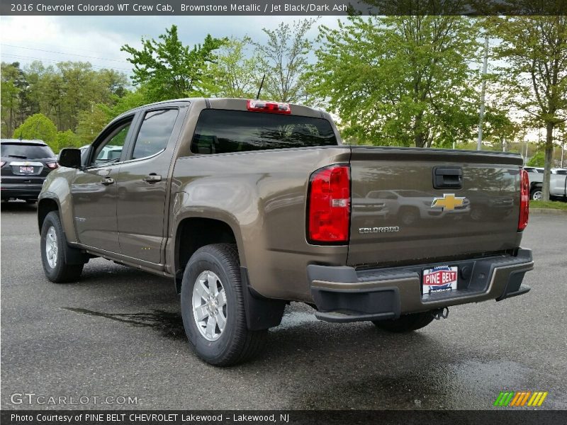Brownstone Metallic / Jet Black/Dark Ash 2016 Chevrolet Colorado WT Crew Cab