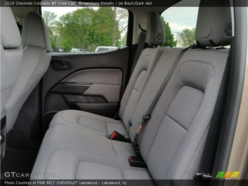 Brownstone Metallic / Jet Black/Dark Ash 2016 Chevrolet Colorado WT Crew Cab