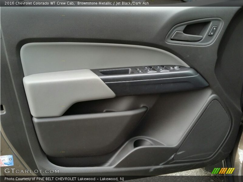 Brownstone Metallic / Jet Black/Dark Ash 2016 Chevrolet Colorado WT Crew Cab