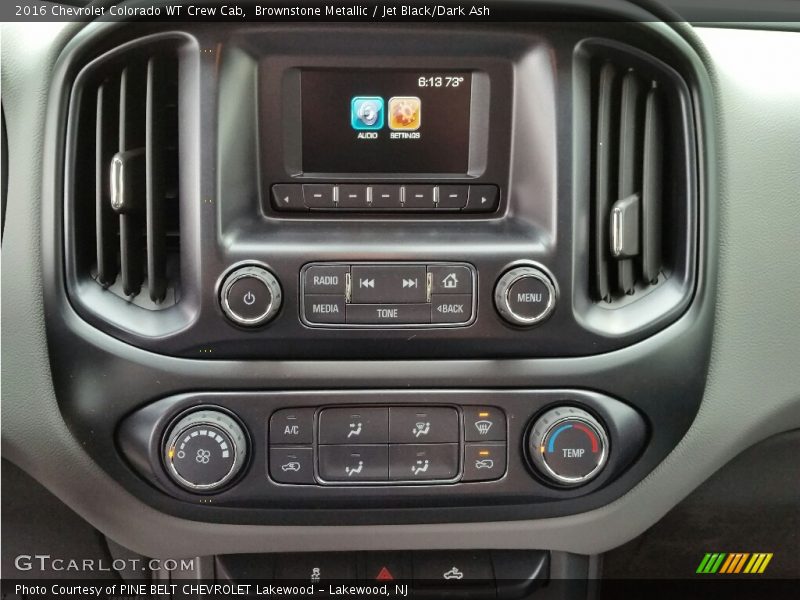 Brownstone Metallic / Jet Black/Dark Ash 2016 Chevrolet Colorado WT Crew Cab