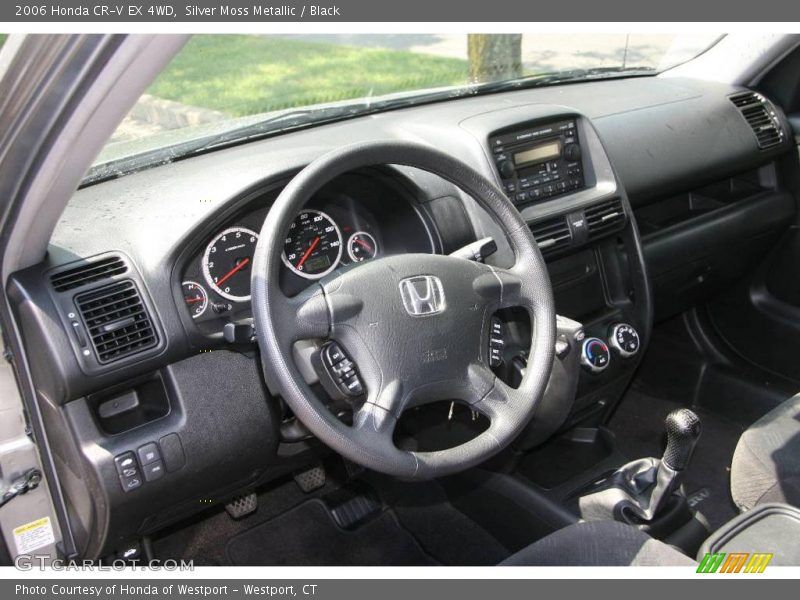 Silver Moss Metallic / Black 2006 Honda CR-V EX 4WD