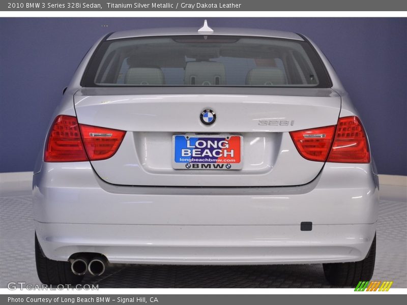 Titanium Silver Metallic / Gray Dakota Leather 2010 BMW 3 Series 328i Sedan