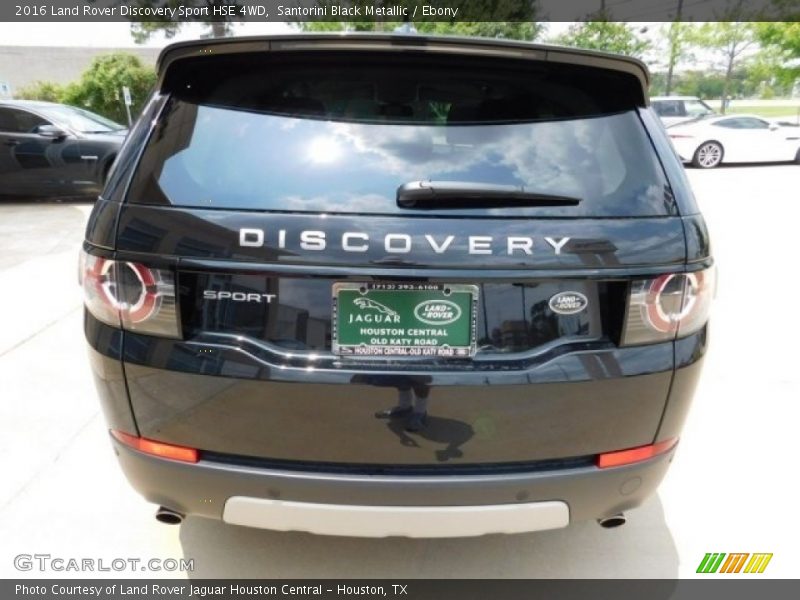 Santorini Black Metallic / Ebony 2016 Land Rover Discovery Sport HSE 4WD