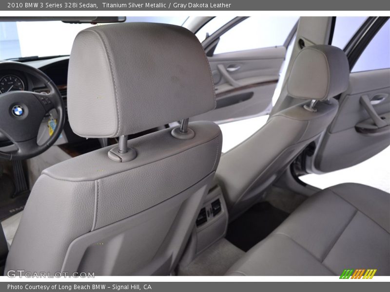 Titanium Silver Metallic / Gray Dakota Leather 2010 BMW 3 Series 328i Sedan