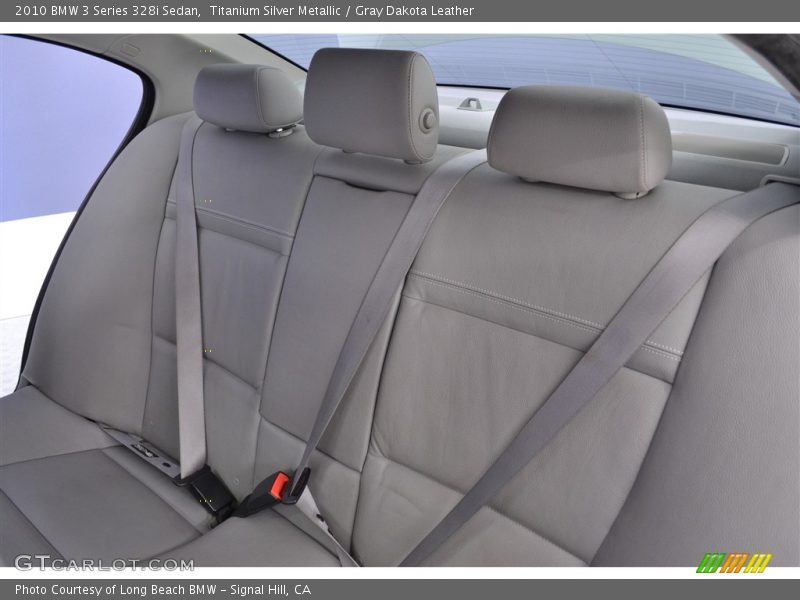 Titanium Silver Metallic / Gray Dakota Leather 2010 BMW 3 Series 328i Sedan