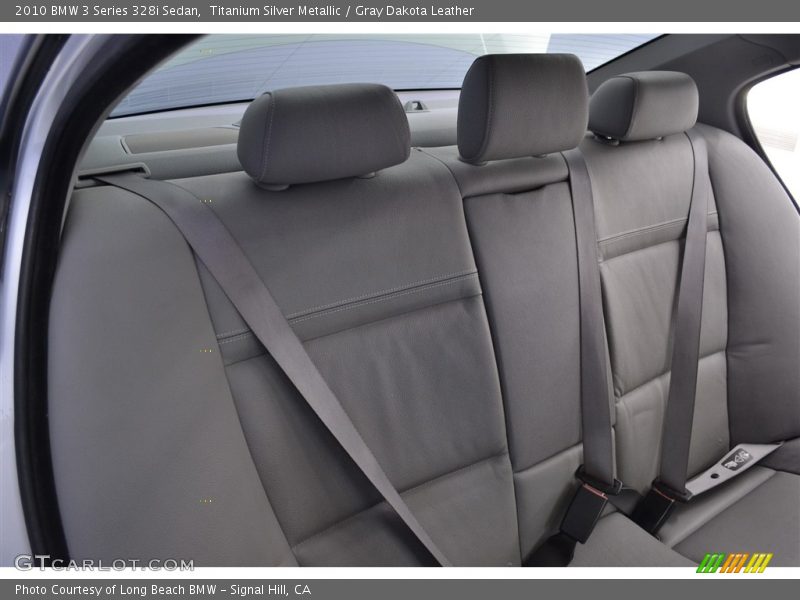 Titanium Silver Metallic / Gray Dakota Leather 2010 BMW 3 Series 328i Sedan