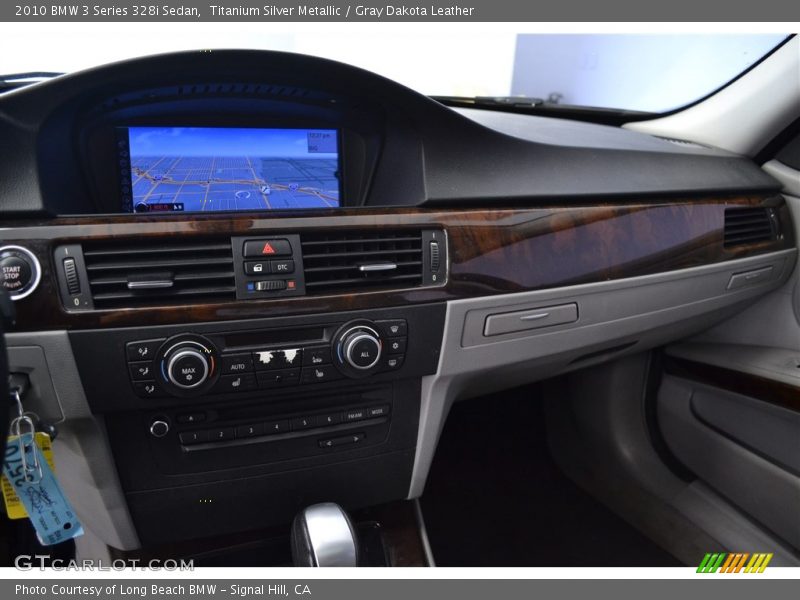 Titanium Silver Metallic / Gray Dakota Leather 2010 BMW 3 Series 328i Sedan