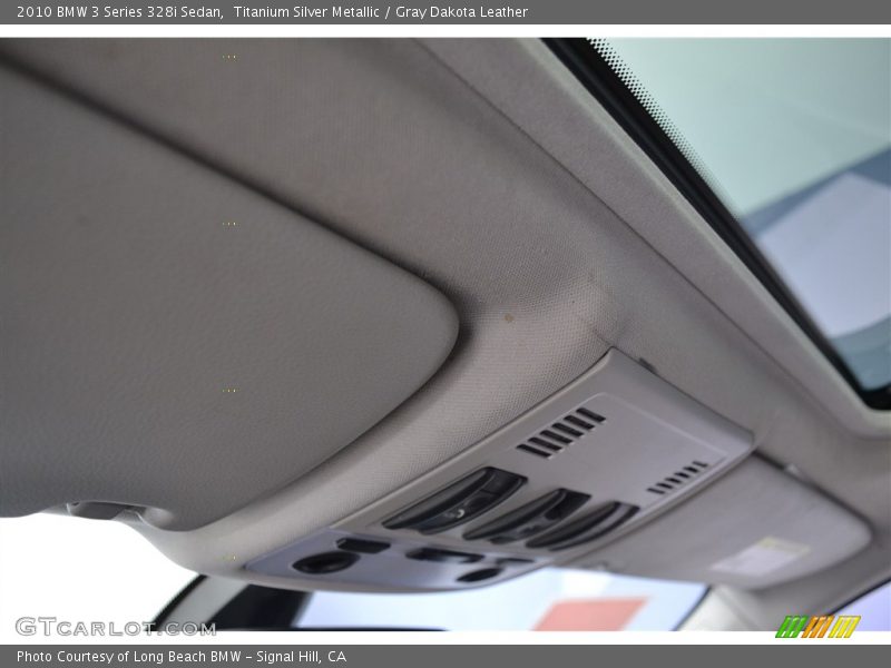 Titanium Silver Metallic / Gray Dakota Leather 2010 BMW 3 Series 328i Sedan