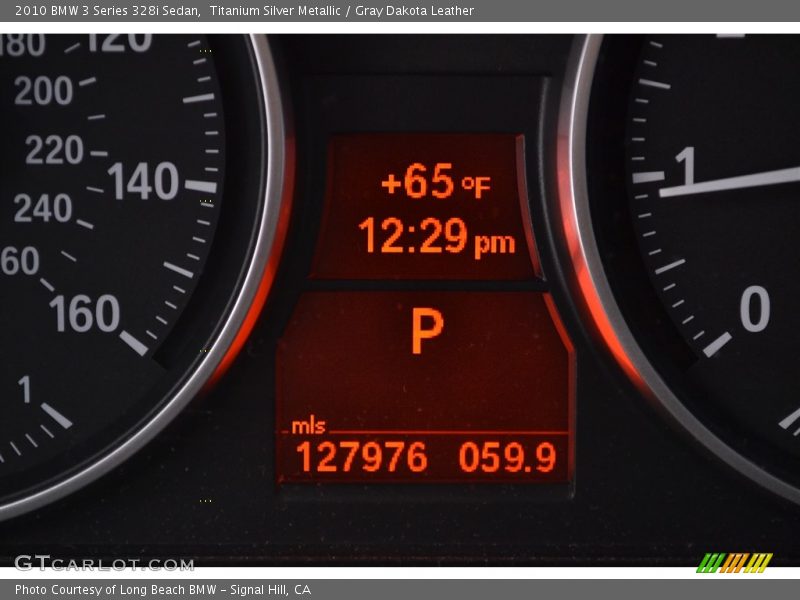 Titanium Silver Metallic / Gray Dakota Leather 2010 BMW 3 Series 328i Sedan
