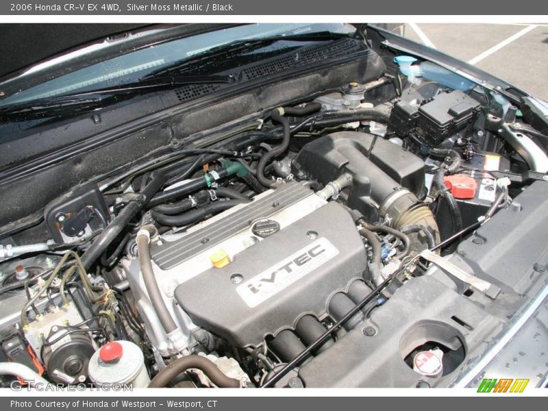 Silver Moss Metallic / Black 2006 Honda CR-V EX 4WD