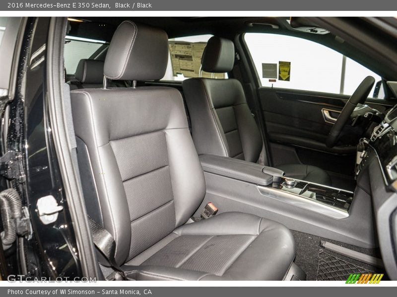Black / Black 2016 Mercedes-Benz E 350 Sedan