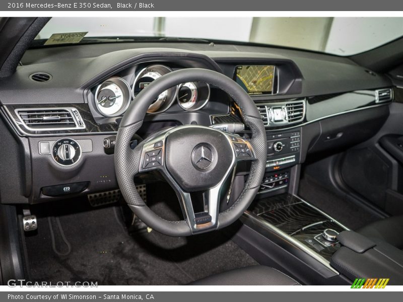 Black / Black 2016 Mercedes-Benz E 350 Sedan