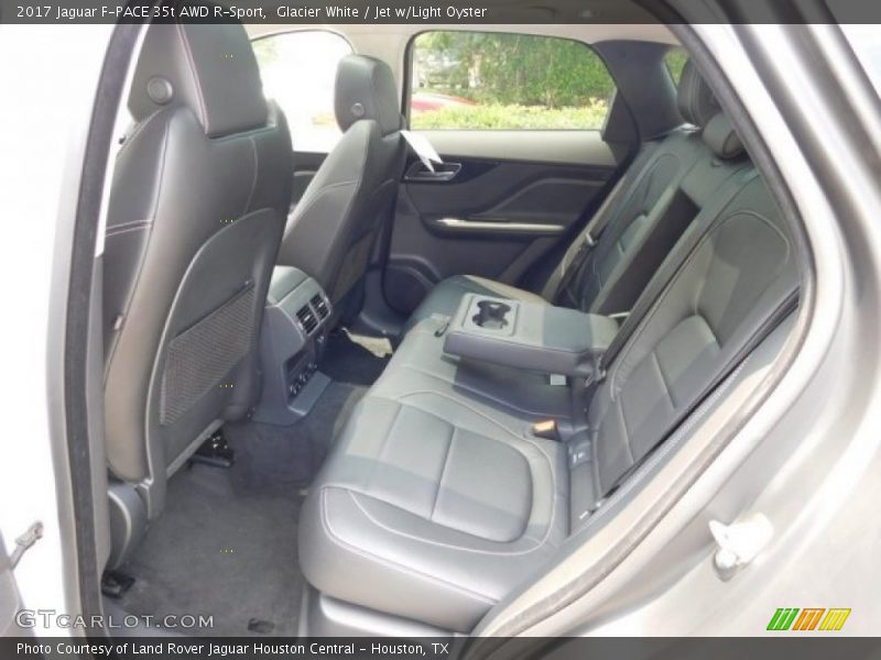 Rear Seat of 2017 F-PACE 35t AWD R-Sport