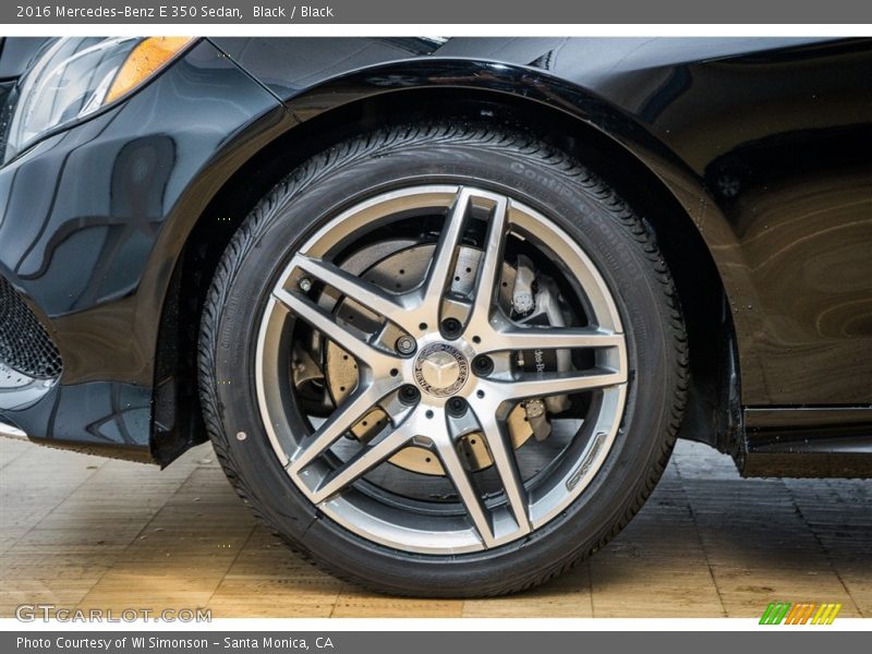 Black / Black 2016 Mercedes-Benz E 350 Sedan