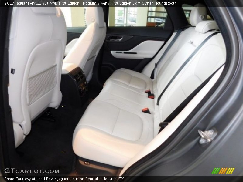 Rear Seat of 2017 F-PACE 35t AWD First Edition
