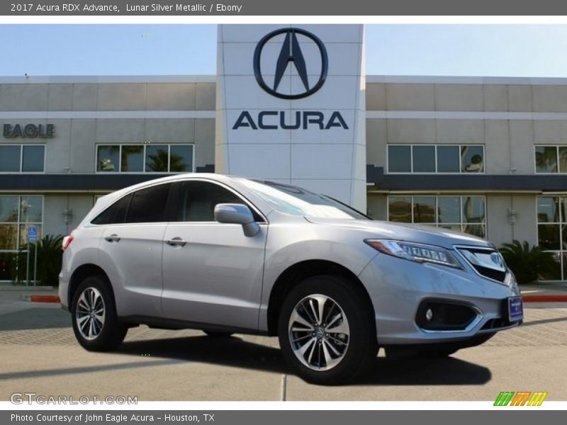 Lunar Silver Metallic / Ebony 2017 Acura RDX Advance