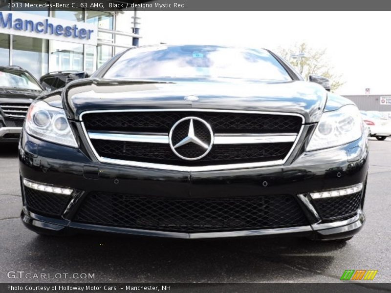 Black / designo Mystic Red 2013 Mercedes-Benz CL 63 AMG