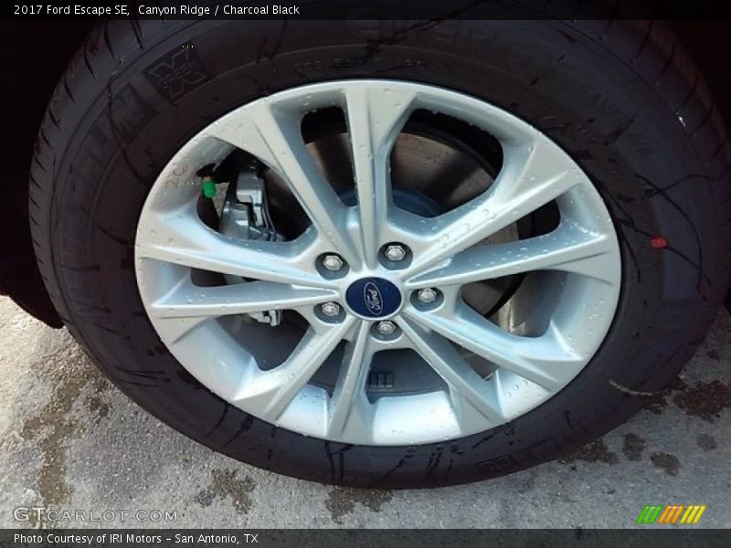 Canyon Ridge / Charcoal Black 2017 Ford Escape SE