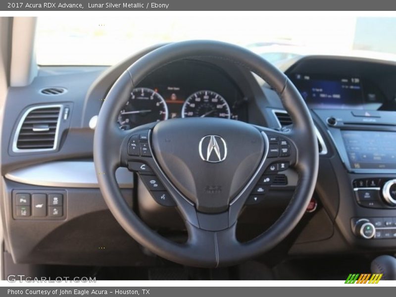 Lunar Silver Metallic / Ebony 2017 Acura RDX Advance