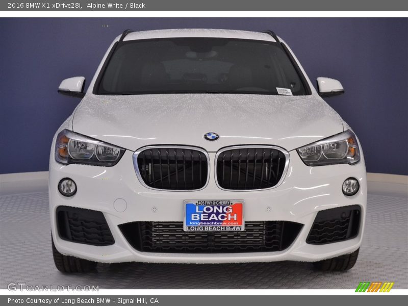 Alpine White / Black 2016 BMW X1 xDrive28i