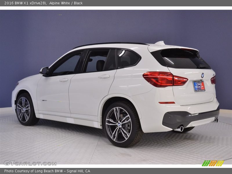 Alpine White / Black 2016 BMW X1 xDrive28i