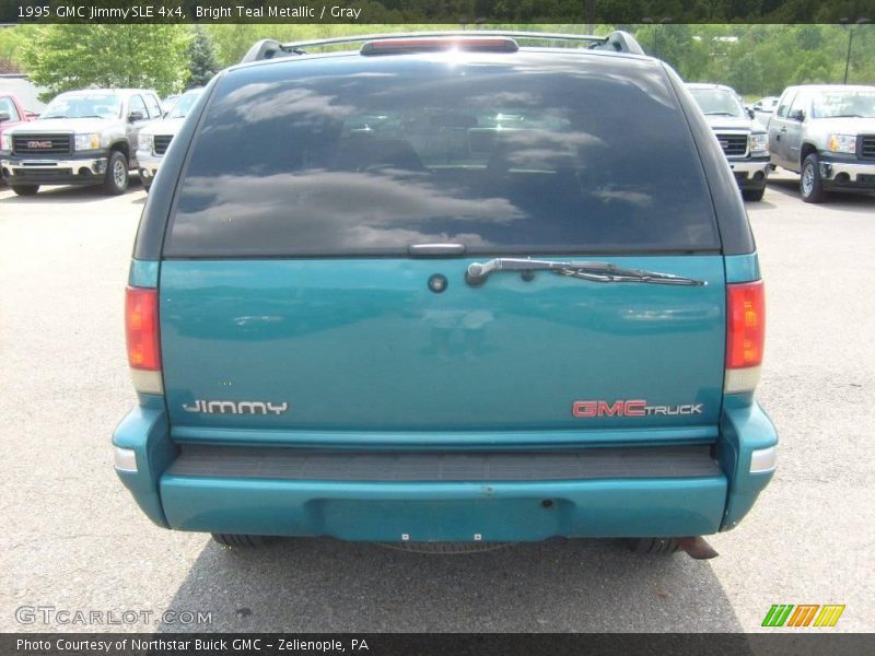 Bright Teal Metallic / Gray 1995 GMC Jimmy SLE 4x4